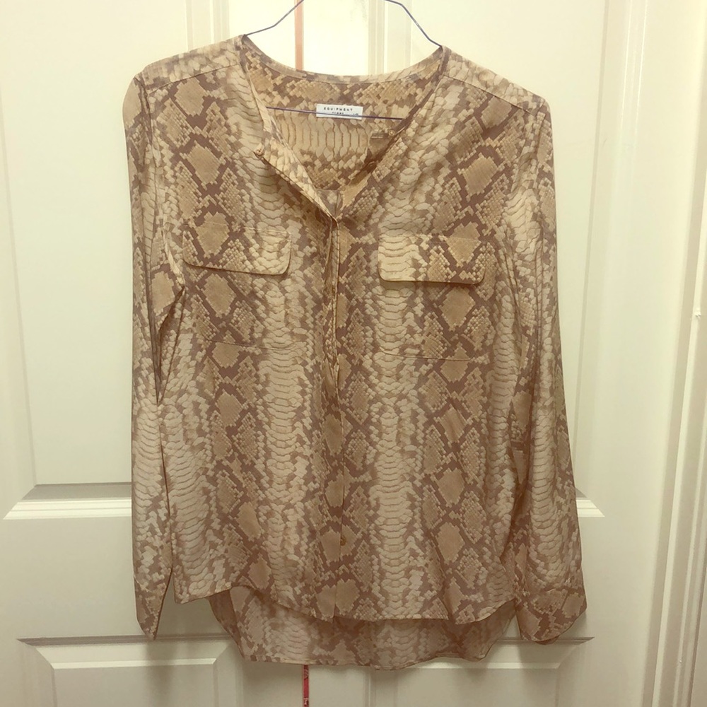 Equipment blouse. Worn once